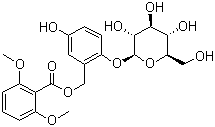 结构式 CAS# 85643-19-2, 仙茅苷