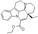 Ethyl (3alpha)-eburnamenine-14-carboxylate molecular structure (CAS 85647-43-4)