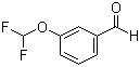 结构式 CAS# 85684-61-3, 3-(二氟甲氧基)苯甲醛
