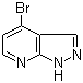 structure of CAS# 856859-49-9, 4-Bromo-1H-pyrazolo[3,4-b]pyridine
