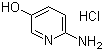 structure of CAS# 856965-37-2, 2-Amino-5-hydroxypyridine hydrochloride;6-Amino-3-pyridinol hydrochloride