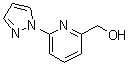 6-(1H-Pyrazol-1-yl)-2-pyridinemethanol molecular structure (CAS 857283-81-9)