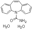 Carbamazepine dihydrate molecular structure (CAS 85756-57-6)