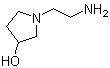1-(2-Aminoethyl)-3-pyrrolidinol molecular structure (CAS 857637-07-1)