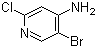 结构式 CAS# 857730-21-3, 4-氨基-5-溴-2-氯吡啶