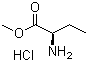 structure of CAS# 85774-09-0, Methyl (R)-2-aminobutanoate hydrochloride;D-alpha-Aminobutyric acid methyl ester hydrochloride