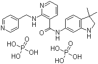 结构式 CAS# 857876-30-3, 二磷酸莫替沙尼