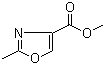 结构式 CAS# 85806-67-3, 2-甲基恶唑-4-羧酸甲酯