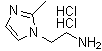 1-(2-Aminoethyl)-2-methylimidazole dihydrochloride molecular structure (CAS 858513-10-7)