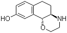 (+)-3,4,4a,5,6,10b-Hexahydro-2H-naphtho[1,2-b][1,4]oxazin-9-ol molecular structure (CAS 858517-21-2)