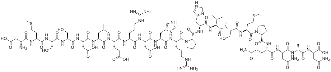 结构式 CAS# 85916-47-8, 下钙素