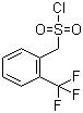 2-Trifluoromethylbenzylsulfonyl chloride molecular structure (CAS 85952-32-5)