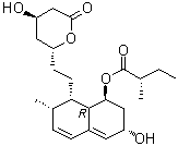 结构式 CAS# 85956-22-5, 普伐他汀内酯