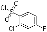 结构式 CAS# 85958-57-2, 2-氯-4-氟苯磺酰氯