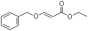 3-(苄氧基)丙烯酸乙酯分子结构 (CAS 85997-26-8)