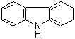 结构式 CAS# 86-74-8, 咔唑; 亚氨基二亚苯; 9-氮杂芴