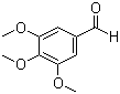 结构式 CAS# 86-81-7, 3,4,5-三甲氧基苯甲醛