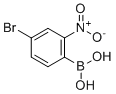 (4-Bromo-2-nitrophenyl)boronic acid molecular structure (CAS 860034-11-3)
