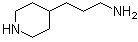 4-Piperidinepropanamine molecular structure (CAS 860229-31-8)