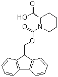 (S)-1,2-Piperidinedicarboxylic acid 1-(9H-fluoren-9-ylmethyl) ester molecular structure (CAS 86069-86-5)