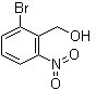 2-Bromo-6-nitrobenzenemethanol molecular structure (CAS 861106-91-4)