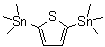 2,5-Bis(trimethylstannanyl)thiophene molecular structure (CAS 86134-26-1)