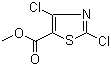 结构式 CAS# 861708-66-9, 2,4-二氯噻唑-5-甲酸甲酯