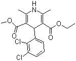 非洛地平分子结构 (CAS 86189-69-7)