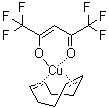 (1,5-Cyclooctadiene)(hexafluoroacetylacetonato)copper molecular structure (CAS 86233-74-1)