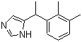 Medetomidine molecular structure (CAS 86347-14-0)