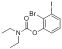 2-Bromo-3-iodophenyl N,N-diethylcarbamate molecular structure (CAS 863870-83-1)