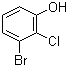 structure of CAS# 863870-87-5, 3-Bromo-2-chlorophenol