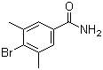 structure of CAS# 864825-81-0, 4-Bromo-3,5-dimethylbenzamide