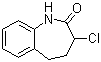 3-Chloro-1,3,4,5-tetrahydro-2H-1-benzazepin-2-one molecular structure (CAS 86499-23-2)