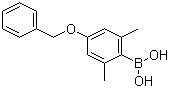 [2,6-Dimethyl-4-(phenylmethoxy)phenyl]boronic acid molecular structure (CAS 865139-18-0)