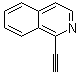 structure of CAS# 86520-96-9, 1-Ethynylisoquinoline