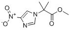 methyl 2-methyl-2-(4-nitro-1H-imidazol-1-yl)propanoate molecular structure (CAS 865774-07-8)