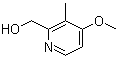 structure of CAS# 86604-77-5, 4-Methoxy-3-methyl-2-pyridinemethanol;2-Hydroxymethyl-3-methyl-4-methoxypyridine