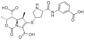Ertapenem Oxazinone Impurity molecular structure (CAS 866186-68-7)