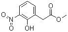 2-羟基-3-硝基苯乙酸甲酯分子结构 (CAS 866885-53-2)