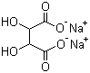 Sodium tartrate molecular structure (CAS 868-18-8)