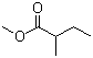 structure of CAS# 868-57-5, Methyl 2-methylbutyrate;2-Methylbutanoic acid methyl ester