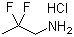 2,2-Difluoropropylamine hydrochloride molecular structure (CAS 868241-48-9)