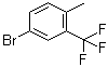 结构式 CAS# 86845-27-4, 4-甲基-3-(三氟甲基)溴苯