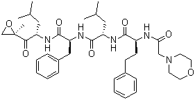 Carfilzomib molecular structure (CAS 868540-17-4)