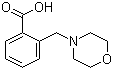 structure of CAS# 868543-19-5, 2-Morpholin-4-ylmethylbenzoic acid