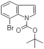 7-Bromoindole-1-carboxylic acid tert-butyl ester molecular structure (CAS 868561-17-5)