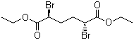 structure of CAS# 869-10-3, Diethyl 2,5-dibromohexanedioate;Diethyl meso-2,5-dibromoadipate