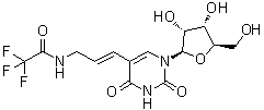 5-[(1E)-3-[(Trifluoroacetyl)amino]-1-propenyl]uridine molecular structure (CAS 869222-68-4)
