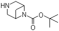 结构式 CAS# 869494-16-6, 6-(叔丁氧羰基)-3,6-二氮杂双环[3.1.1]庚烷